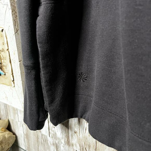 Athleta Coaster Luxe Sweatshirt – Heathered Gray – Size Medium Tall - Picture 4 of 7